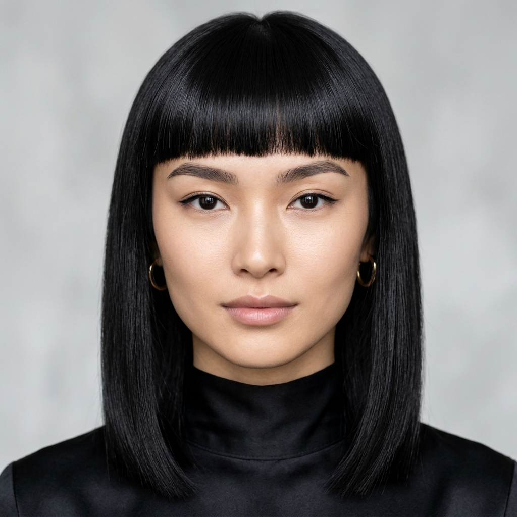 Blunt Bangs